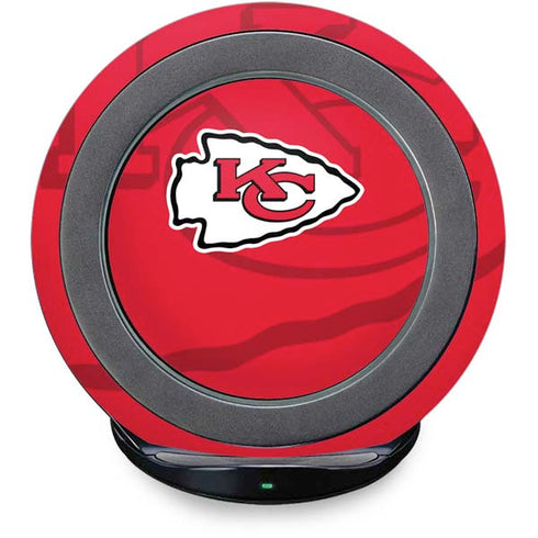 NFL Kansas City Chiefs Double Vision Fast Charge Wireless Charging Stand Skin